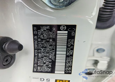 2020 Toyota Corolla Le из США, поврежденный, VIN JTDEPRAEXLJ021887